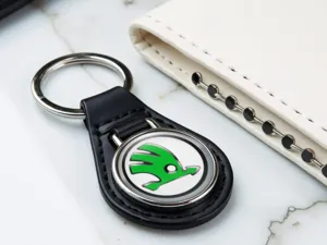 Skoda Benutzerdefinierte Schlüsselanhänger Edles Acryl Luxus